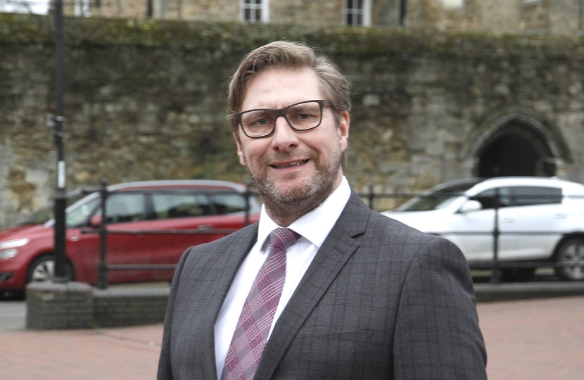 James Palmer, the Conservative candidate for the Mayor of Cambridgeshire and Peterborough.