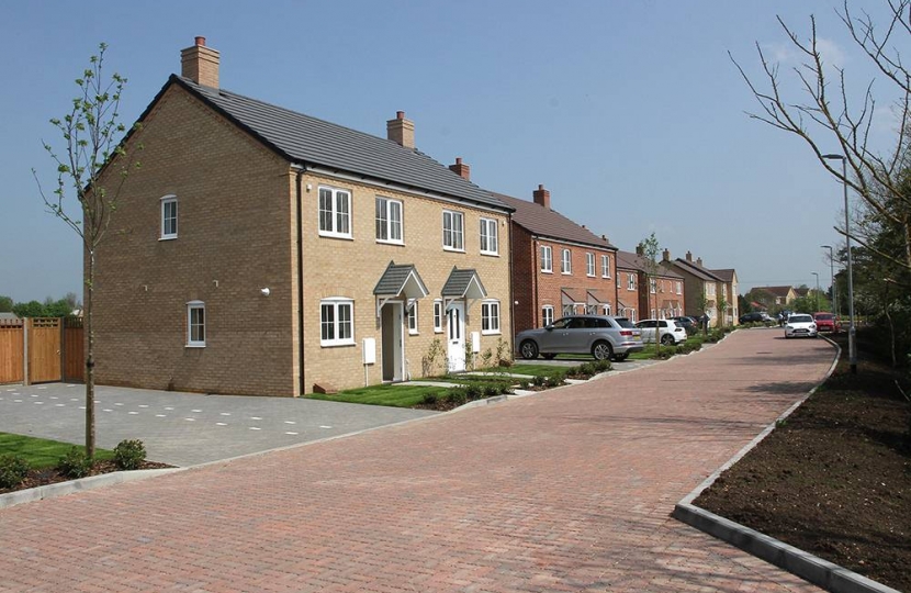 Permission was granted on 9th August 2017 for potentially 683 new homes in South Cambs.  These are the new council houses South Cambridgeshire District Council built in Swavesey in 2016.