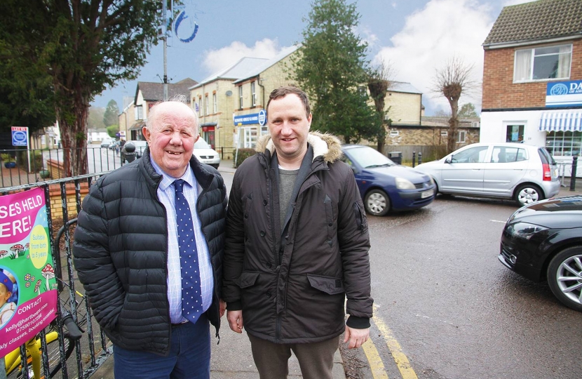 Cllrs Charlie Nightingale and Ben Shelton.  It is important that we maintain a vibrant high street, with a variety of shops and 