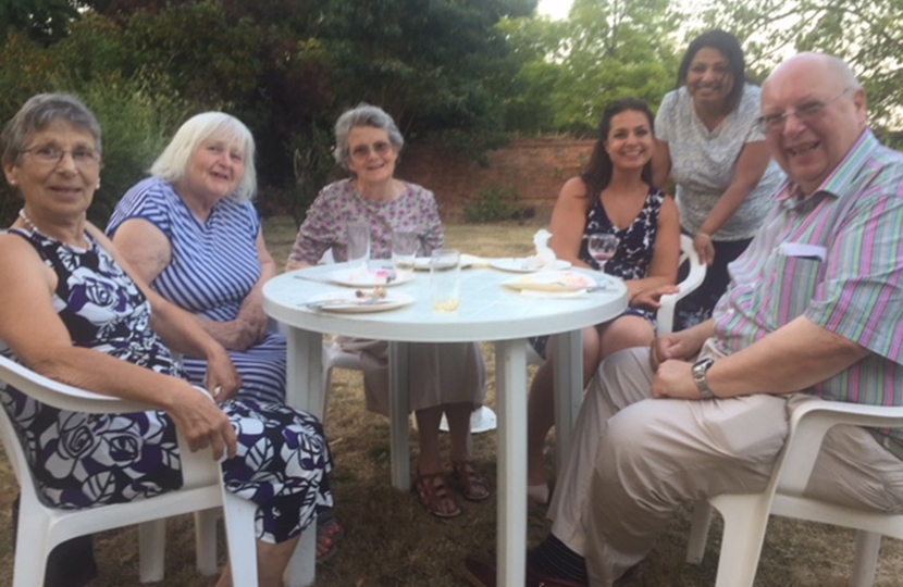 60 at Sue's Summer Barbeque, Swavesey – held on 6th July 2018.