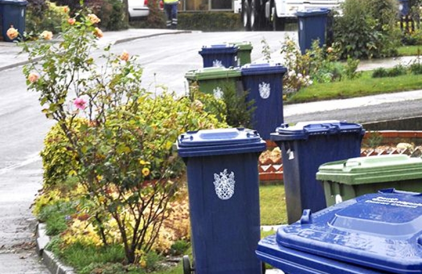 SCDC's bin collection, already one of the best in the UK, is being updated.