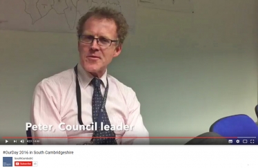 South Cambridgeshire District Council's excellent 'Our day' video which gives a glimpse of what goes on in a council and the people behind local services.